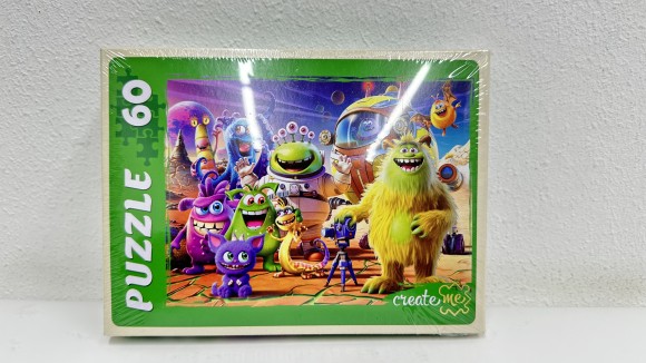 ПАЗЛЫ 60 элементов. СЕМЕЙКА МОНСТРОВ № 2 (Арт. П60-0435)