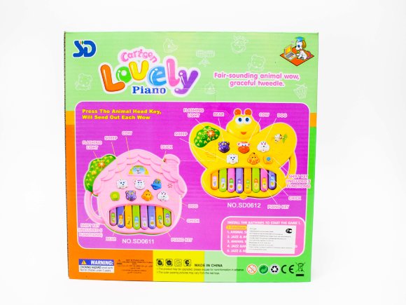 пианино н/б англ (60)